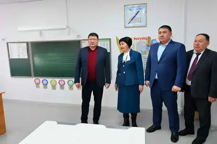 Капитальный ремонт средней школы имени К.Кадыржанова в селе Тарлаулы завершен, местные жители довольны {city2}