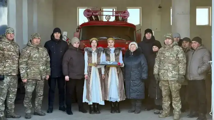 Создание добровольного пожарного пункта в селе Жұлдыз: шаг к повышению безопасности местных жителей {city2}