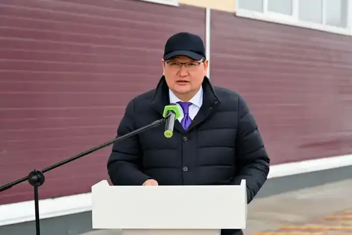 Состоялось открытие спортивного комплекса в селе Алгабас (2)