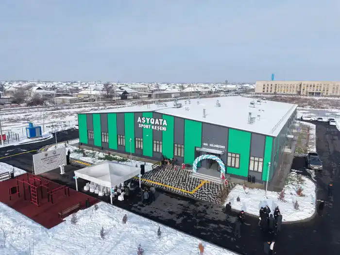 Центр настольного тенниса в Жетысайском районе Туркестана {city2}