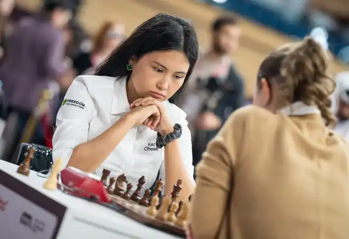 Бибисара Асаубаева одержала победу на чемпионате мира по шахматам в Дохе {city2}