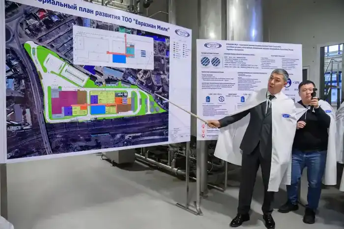 Производство сгущенного молока мощностью 12 тыс. тонн в год запустили в СКО (5)