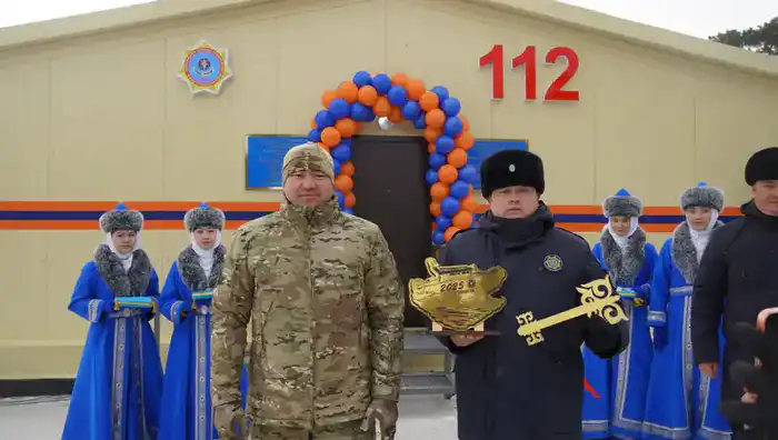 В курортной зоне Бурабая введена в эксплуатацию станция оперативно-спасательного отряда (8)