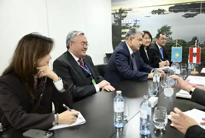 Глава МИД Казахстана провёл ряд двусторонних встреч с министрами иностранных дел государств-членов ОБСЕ (6)