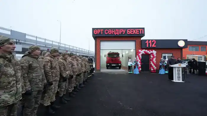 Глава МЧС открыл 119-й добровольный пожарный пункт «Ауыл құтқарушылары» (10)