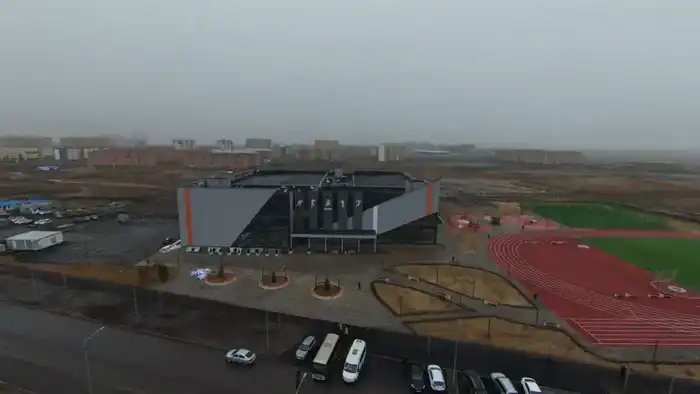Строительство спортивного комплекса Кокше Арена в Кокшетау {city2}