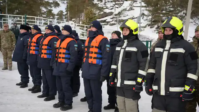 В курортной зоне Бурабая введена в эксплуатацию станция оперативно-спасательного отряда (2)