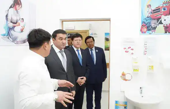 ТУРКЕСТАН: В ОРДАБАСИНСКОМ РАЙОНЕ ВВЕДЕНА В ЭКСПЛУАТАЦИЮ ВРАЧЕБНАЯ АМБУЛАТОРИЯ (5)