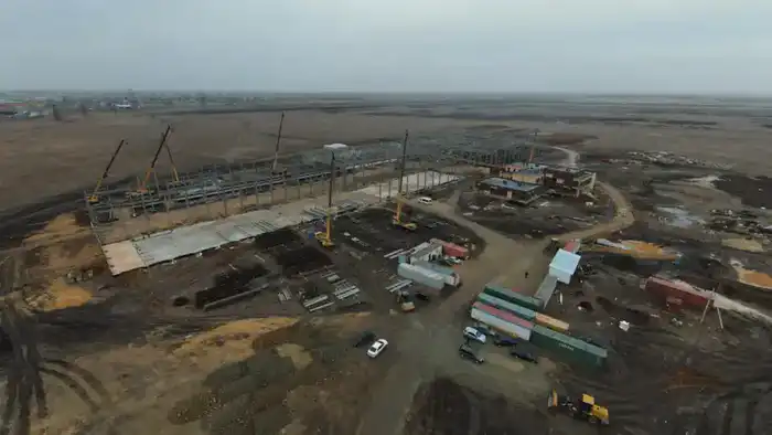 Новые проекты индустриальной зоны Кокшетау: ведется строительство кирпичного завода (8)