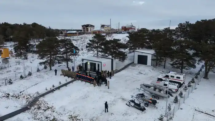Открытие первой модульной спасательной станции на озере Имантау: повышение безопасности для туристов {city2}