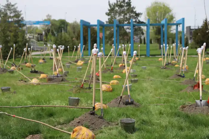 «Таза Қазақстан»: в Жетісу за 2 последних года построено и модернизировано 29 парков, высажено около 250 тыс. саженцев (9)