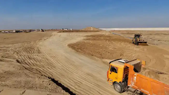 К завершающему этапу близится строительство двух новых водохранилищ в Туркестанской области {city2}