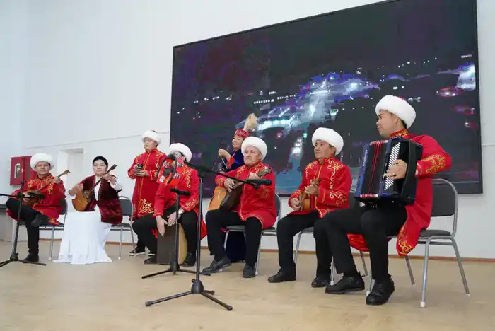 ТУРКЕСТАН: В МАКТААРАЛЬСКОМ РАЙОНЕ ОТКРЫЛСЯ ДОМ КУЛЬТУРЫ НА 200 МЕСТ (5)