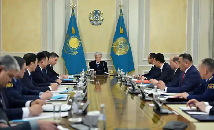 Обсуждение устойчивости энергетической системы Казахстана на заседании Совета Безопасности {city2}