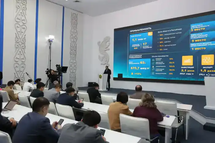 Рост инвестиций в Жамбылской области на 40%: новые проекты и рабочие места укрепляют экономику региона {city2}