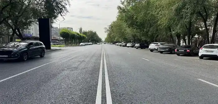 В Алматы завершен средний ремонт улиц во всех районах города (2)