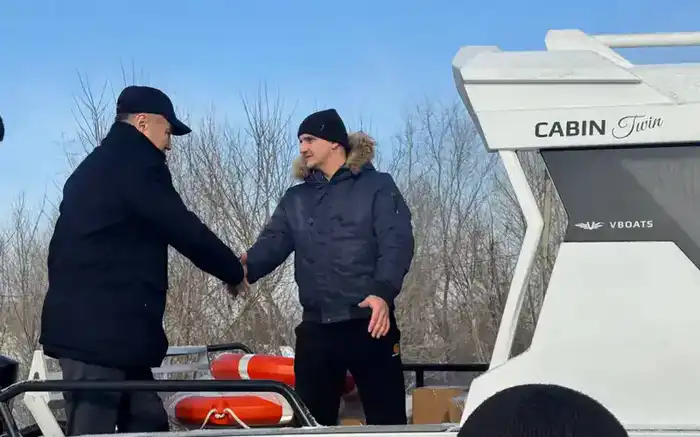 Восточный Казахстан получает новый спасательный катер {city2}