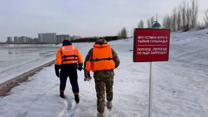 Приостановка работы катка и ледяных горок в Астане из-за потепления {city2}