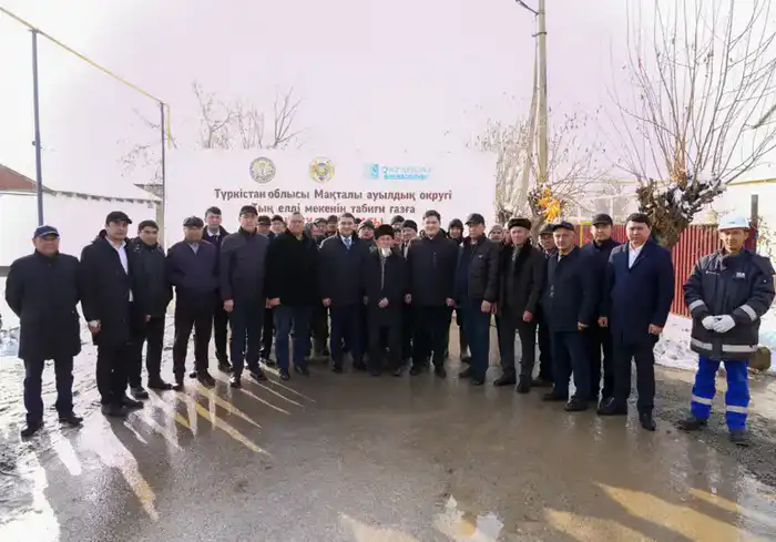 ТУРКЕСТАН: ВОПРОС, ОЗВУЧЕННЫЙ НА ВСТРЕЧЕ АКИМА ОБЛАСТИ С НАСЕЛЕНИЕМ, РЕШЕН: В ЖЕТЫСАЙСКОЕ СЕЛО ПОДАЛИ ГАЗ (4)