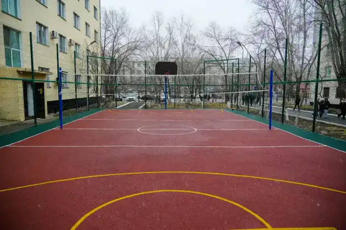 В Астане открылась спортивная воркаут-зона для молодежи (4)