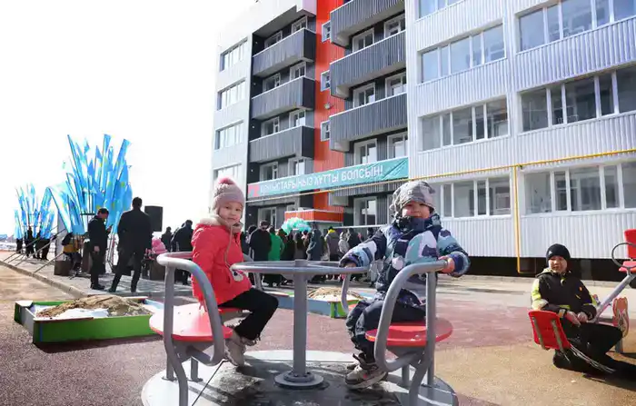 46 многоквартирных домов возводят в Жамбылской области (5)