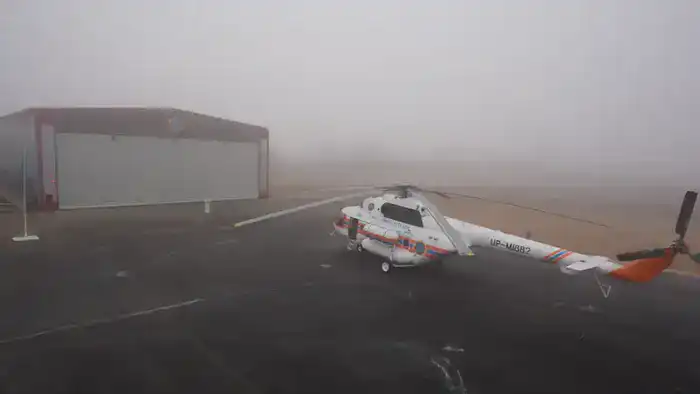 В области Ұлытау введён в эксплуатацию первый авиационный отряд МЧС Казахстана (10)