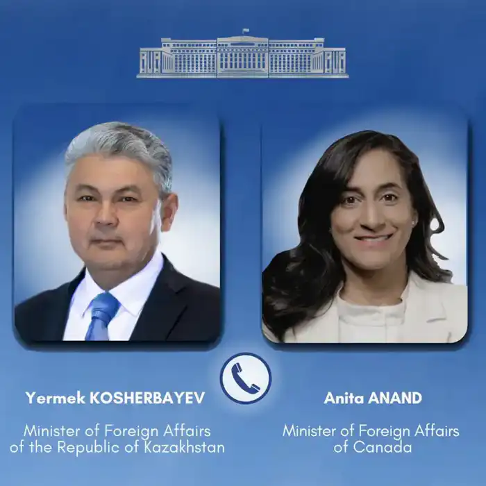 Казахстан Канада телефонный разговор МИД инвестиционные проекты сотрудничество {city2}