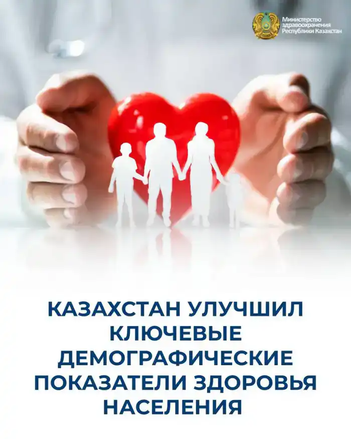 Положительная динамика здоровья населения Казахстана: снижение смертности и улучшение качества жизни {city2}