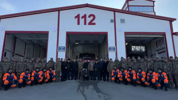 В Актау зажглась новая звезда безопасности: открытие второго пожарного депо {city2}