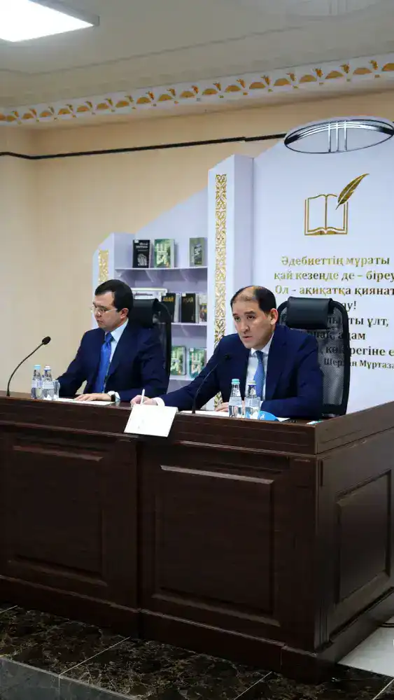 Вице-министр транспорта Жанибек Тайжанов встретился с жителями Жамбылской области (5)