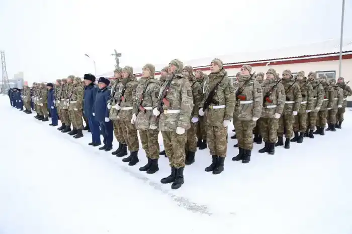 В Акмолинском гарнизоне солдаты войск ПВО дали клятву на верность Родине (6)