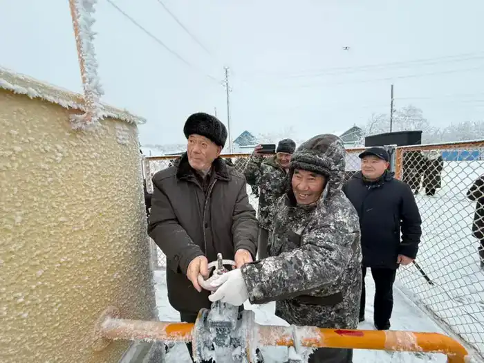 В Мартукском районе голубым топливом обеспечили еще два села (3)