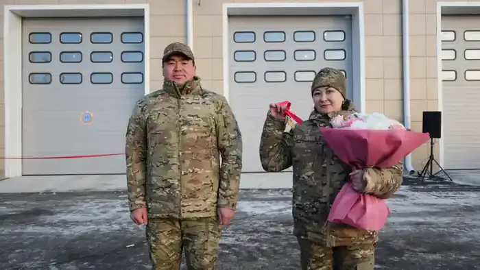 Глава МЧС открыл новую пожарную часть в Северо-Казахстанской области (3)