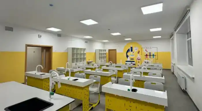 Инклюзивная школа Астаны с Face ID и 200 камерами безопасности {city2}