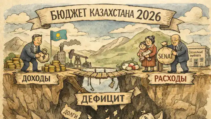 Бюджет 2026: Сенат переиграл финансы Казахстана {city2}