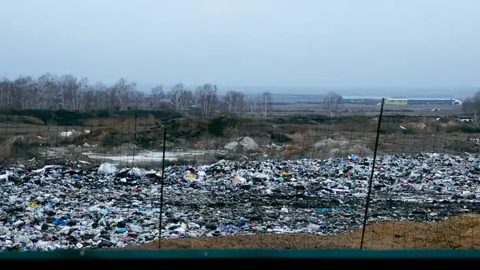 мусорный полигон