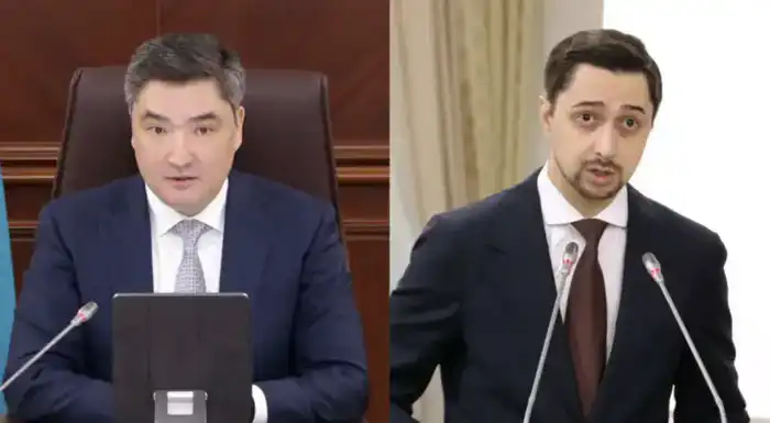 Олжас Бектенов, Ростислав Коняшкин