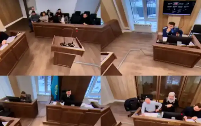 Скриншот видео онлайн-заседания суда в Zoom