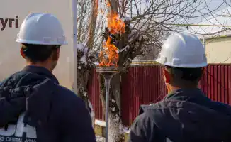 Жетысайское село подключили к газу