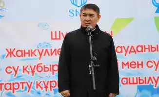 В Шу потекла река жизни: три микрорайона получили качественное питьевое водоснабжение