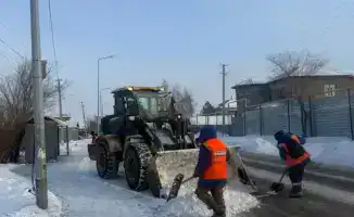 3000 единиц техники против зимнего натиска в Астане