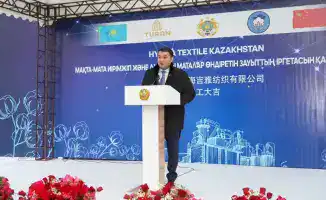 В Туркестане заложен завод, который будет производить 10 миллионов метров джинсовой ткани в год