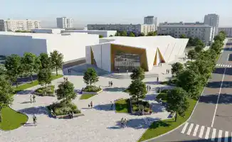 В городе строятся новые культурные и спортивные объекты