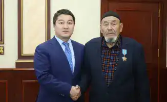 Церемония вручения государственных наград в Мангистауской области