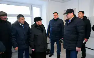 Питьевая вода и новые котлы в селе Алгабас