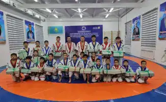 В Кейдене открылся спортивный храм для юных борцов