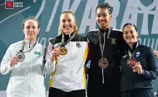 Софья Берульцева 2-е место чемпионата мира по каратэ