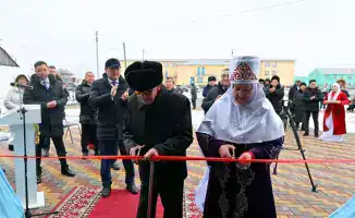Открытие физкультурно-оздоровительного комплекса в Алгабасе