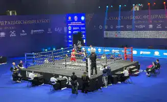 Полуфиналы и финалы Кубка Федерации бокса Казахстана в Астане команды из регионов
