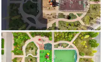 Сарайшык: завершение благоустройства общественных пространств и дворов в 2025 году